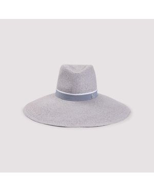 Maison Michel Anna Hat - Blue