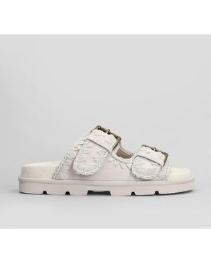 Mou Low Bio Flats - White