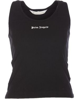 Palm Angels T-shirts And Polos - Black