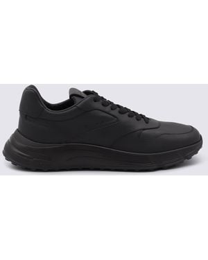 Hogan Leather Trainers - Black
