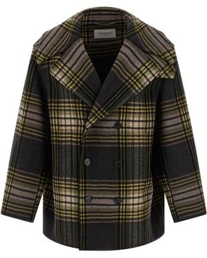 Saint Laurent Caban Coat - Black