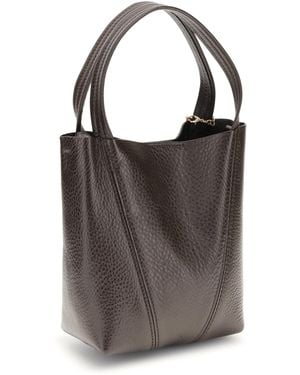 Chloé Shoulder Bag Spin Leather Calf - Black
