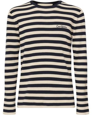 Valentino Garavani Chez Striped Jumper - Black