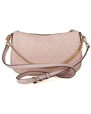 Michael Kors Crossbody Bag 89.Polyvinyl Chloride Crossbody-Bags - Pink