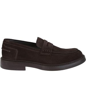 Doucal's Penny Adler Loafers - Black