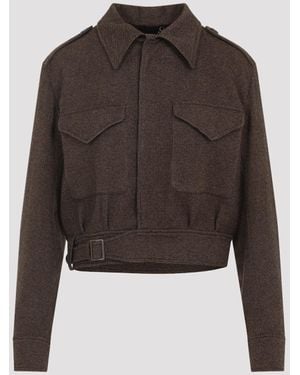 Ralph Lauren Maddison Bomber Jacket - Brown