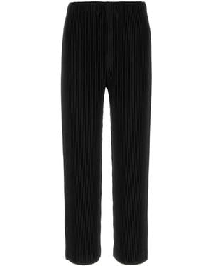 Homme Plissé Issey Miyake Monthly Colors July Pleated Pants - Black
