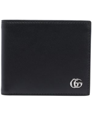 Gucci Gg Marmont Bifold Wallet - Black