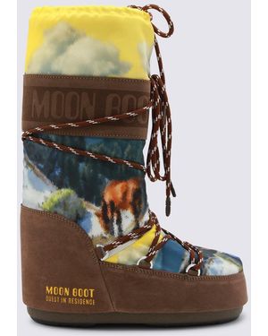 Moon Boot _Cover Tex Sole El - Brown