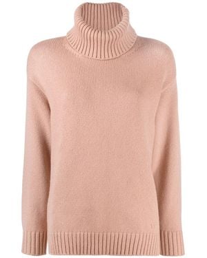 Valentino Roll Neck Jumper Clothing - Pink