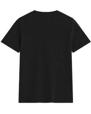Maison Kitsuné Fox Head Cotton T-Shirt - Black