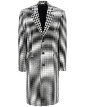 McQueen Single-Breasted Coats - Grey