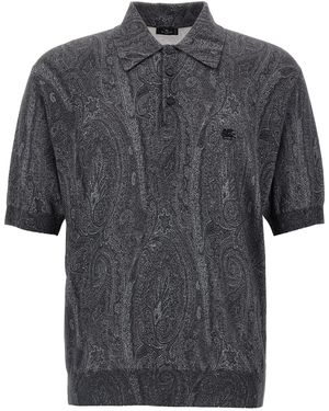 Etro Polo - Grey