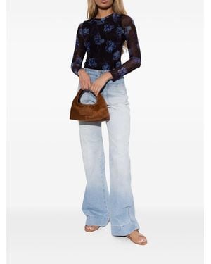 Agl Attilio Giusti Leombruni Flat Shoes Leather - Blue