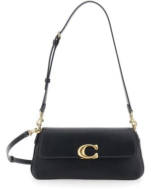 COACH Shoulder Bag Jet Leather Cow - Black