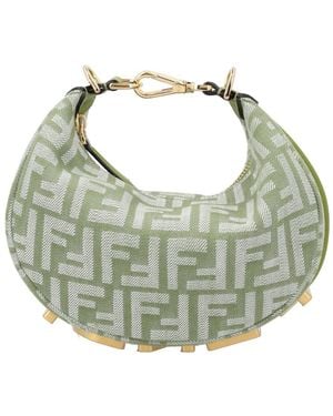Fendi Borsa Mini Hobo - Green