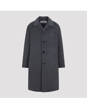 Ami Paris Car Coat - Black