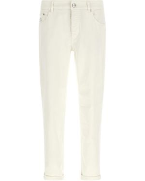 Brunello Cucinelli Cotton Jeans Denim Clothing - White