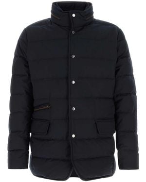 Moorer Midnight Polyester Blend Ilvo Down Jacket - Black