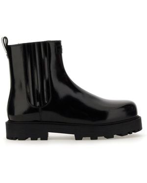 Givenchy Leather Boot - Black