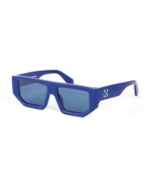 Off-White c/o Virgil Abloh Oeri13F Vancouver 4545 Acetate Occhiali Da Sole - Blue