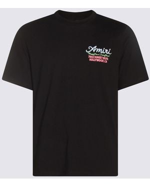Amiri Cotton T-Shirt - Black