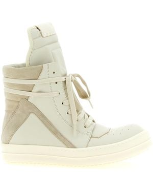 Rick Owens Cowhide Athletic Trainers - White