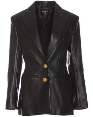 Balmain Jackets - Black