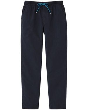 Paul Smith Pants Cotton-Blend Cotton Polyamide - Blue