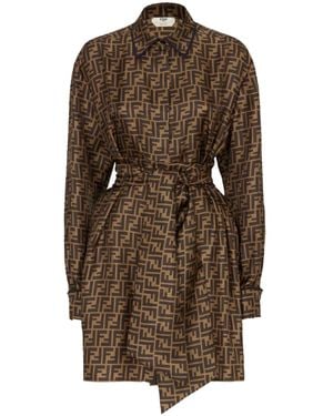Fendi Dresses - Brown