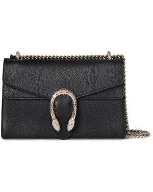 Gucci Shoulder Bag Dionysus Calf Skin - Black
