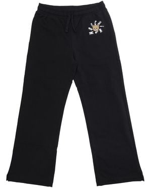 Moschino Pants For Girls Cotton - Blue