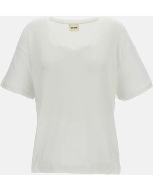 KHAITE Linda T-Shirt - White