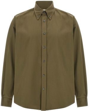 Cellar Door Button-Down Shirt - Green