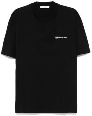 ih nom uh nit Leopard T-Shirt - Black