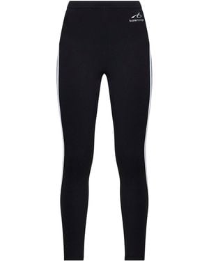 Balenciaga And Technical Fabric Techwear Leggings - Blue