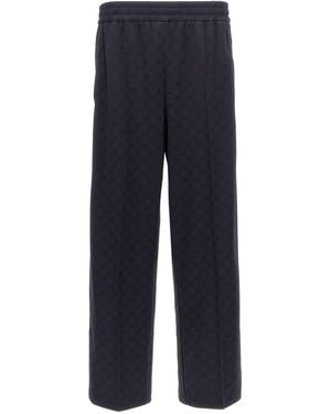 Gucci Gg Joggers - Blue