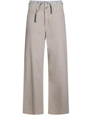 Rag & Bone Sand Cotton Jeans - Grey