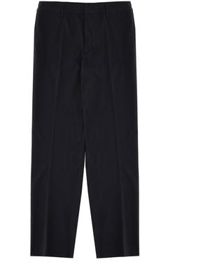 Emporio Armani Pants Slim Fit Polyamide - Blue
