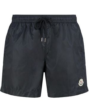 Moncler Nylon Swim Shorts - Grey