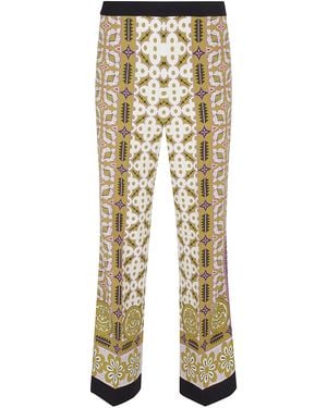La DoubleJ Stretch Trousers (Placée) - Metallic