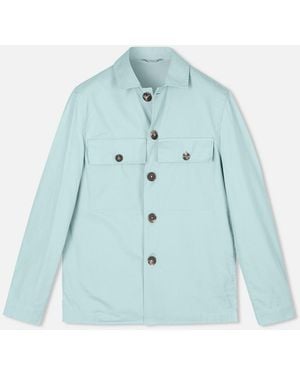 Doppiaa Aamenofi Overshirt Coats & Jackets - Blue