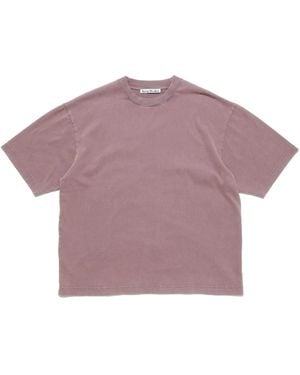 Acne Studios Acne T-Shirts And Polos - Purple
