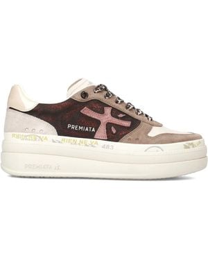 Premiata Suede Micol Trainers - Brown