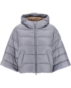 Peserico Cape Down Jacket - Grey