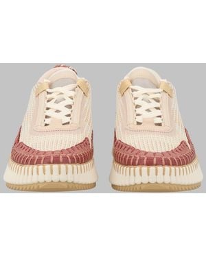 Chloé Sneakers Nama Polyester Sneakers - Pink