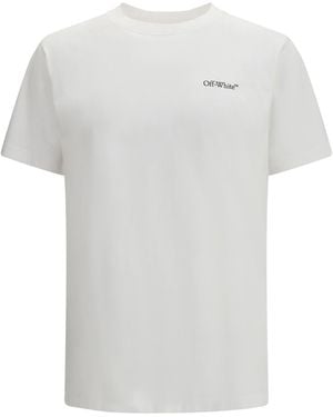 Off-White c/o Virgil Abloh Metal Arrow Slim Short-Sleeve T-Shirt Cotton T-Shirts - White
