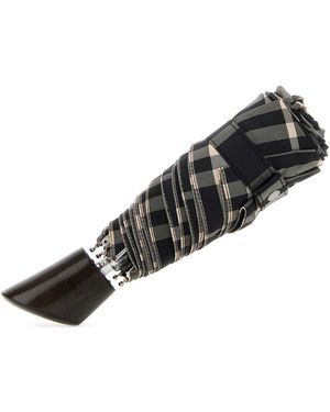 Burberry Embroidered Fabric Umbrella - Black