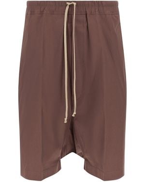 Rick Owens Bermudas - Brown