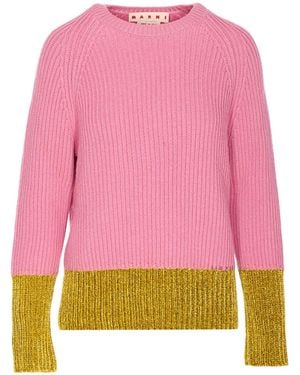 Marni Logo Sweater - Pink